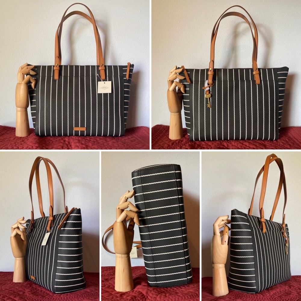 NEW! Fossil Rachel Satchel/Crossbody & Tote Set! - Picture 11 of 12